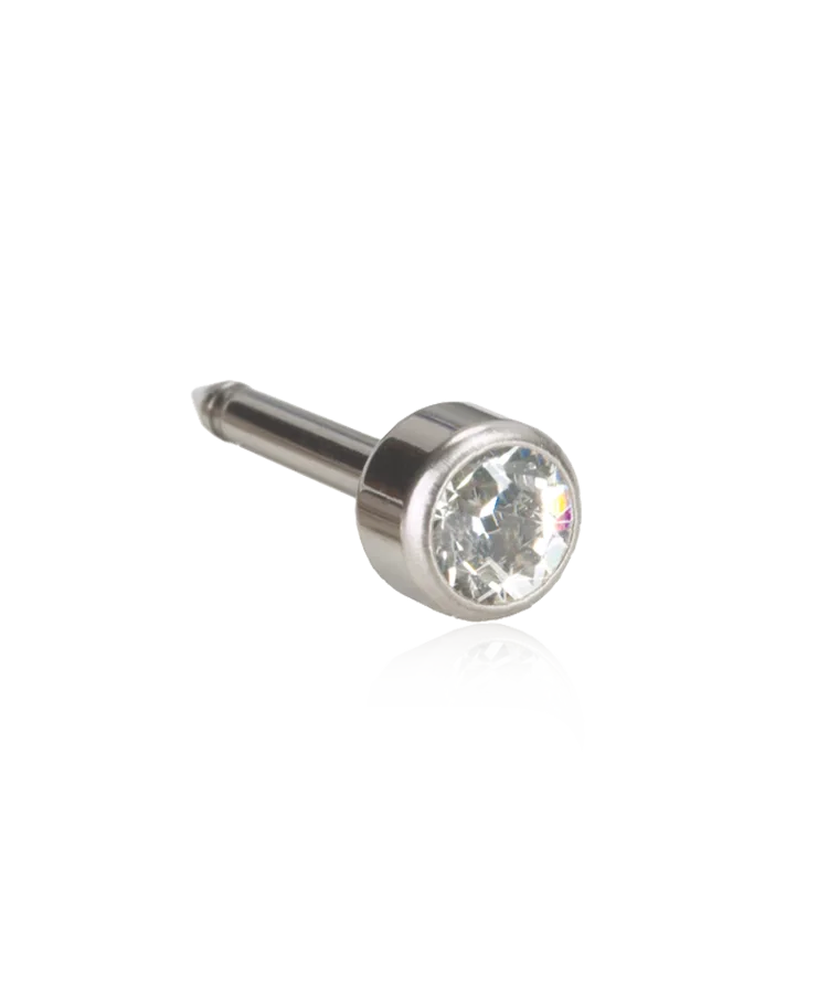 Blomdahl® Natural Titanium Ohrpiercing