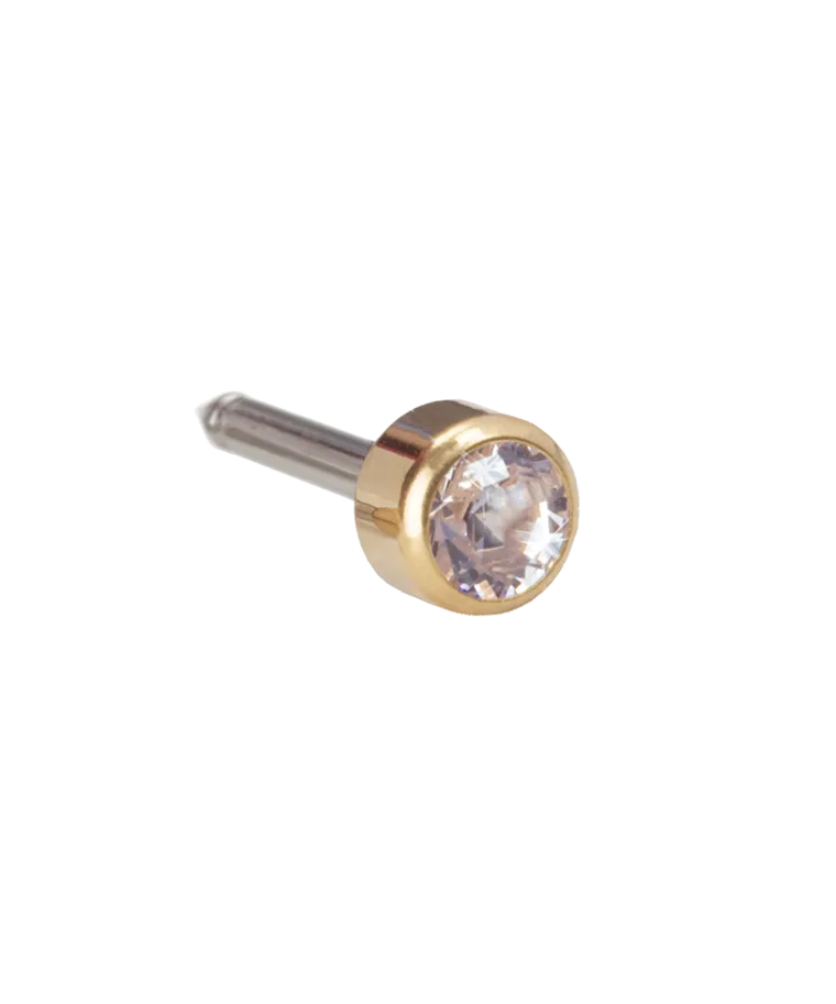 Blomdahl® Golden Titanium Ohrpiercing
