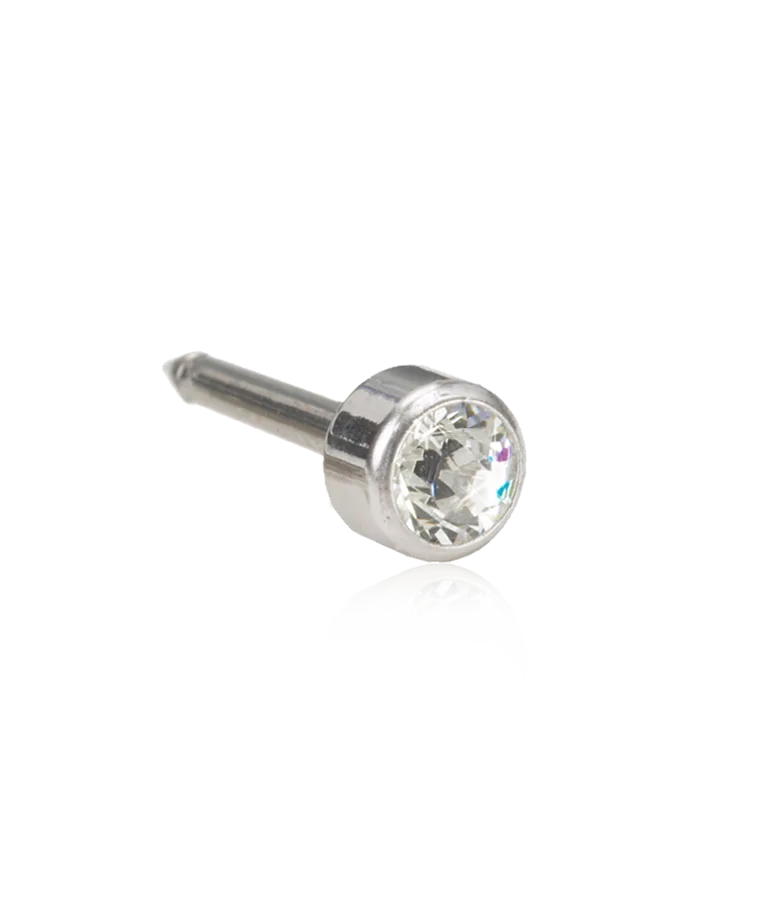 Blomdahl® Silver  Titanium Ohrpiercing