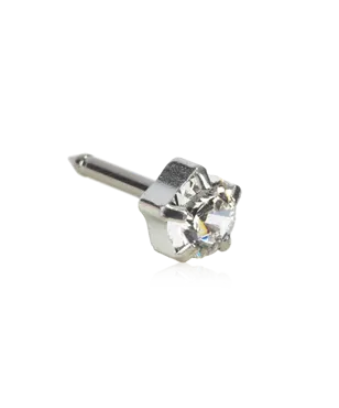 Blomdahl® Silver Titanium Ohrpiercing Tiffany, steril