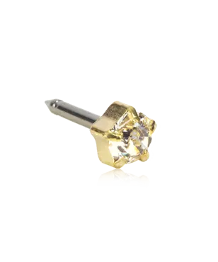 Blomdahl® Golden Titanium Ohrpiercing Tiffany, steril