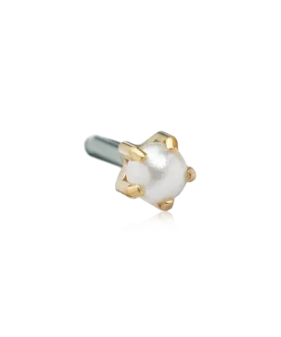 Blomdahl® Golden Titanium Ohrpiercing Tiffany, steril