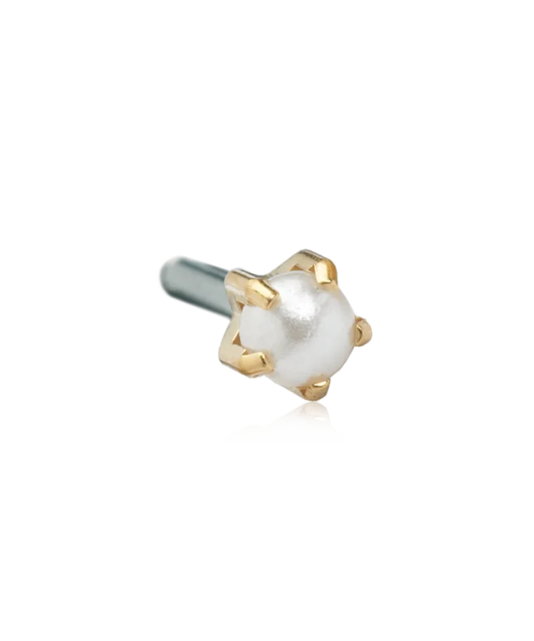 Blomdahl® Golden Titanium Ohrpiercing Tiffany, steril