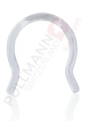 Bioplast® Septum transparent, abgerundet