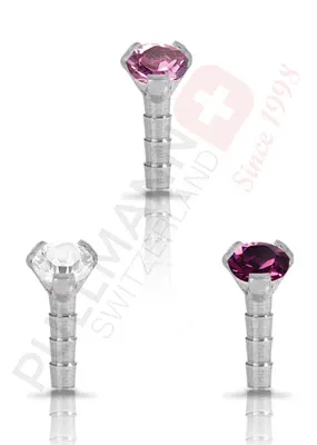 Titan-Aufsatz für Bioplast® Labret Krappenfassung