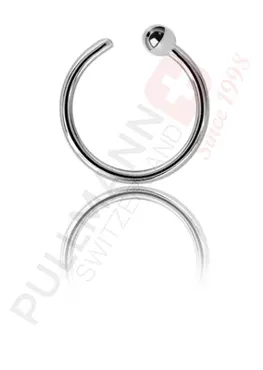 Titan-Nasenring offen