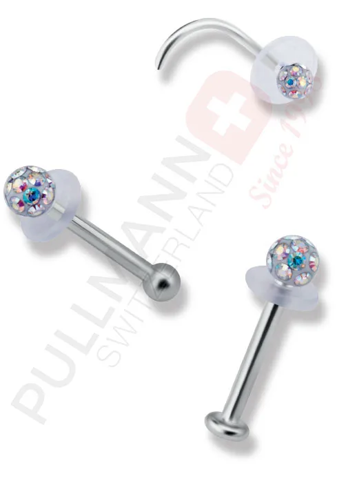 Medical Silikon Piercing-Discs (Paar)