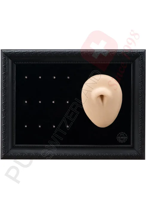 Display mit Halterungen