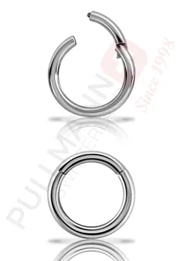 WG18K Weissgold Segmentring