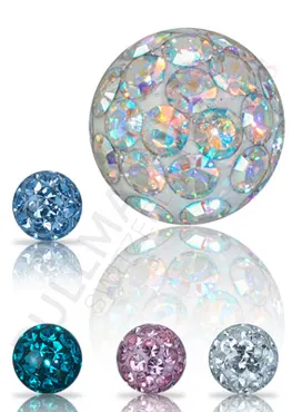 Crystal Ball mit Epoxy-Überzug 1.2mm