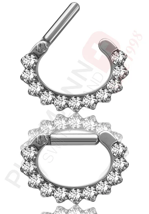 Septum-Klicker mit Zirkonia