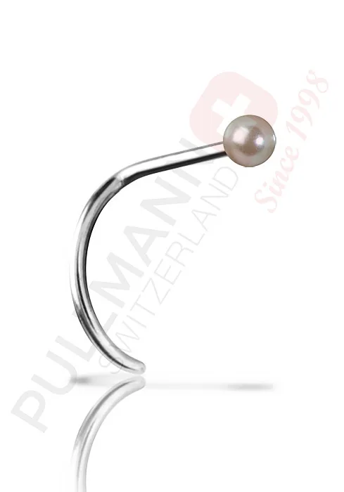 Titan Nasenstecker mit Perle (Pig)